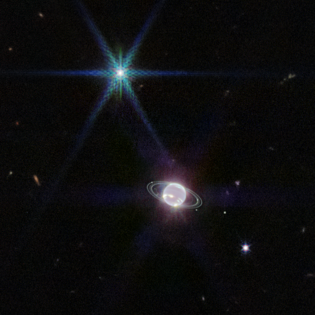 La nouvelle image Webb capture la vue la plus claire des anneaux de Neptune depuis des dcennies Bleu7.com