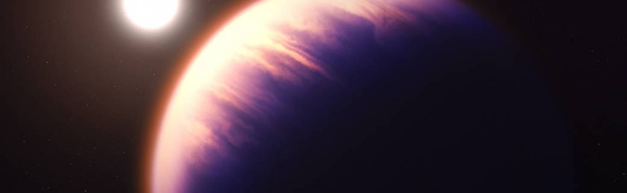 Web de la NASA révèle une atmosphère d'exoplanète comme jamais vue auparavant