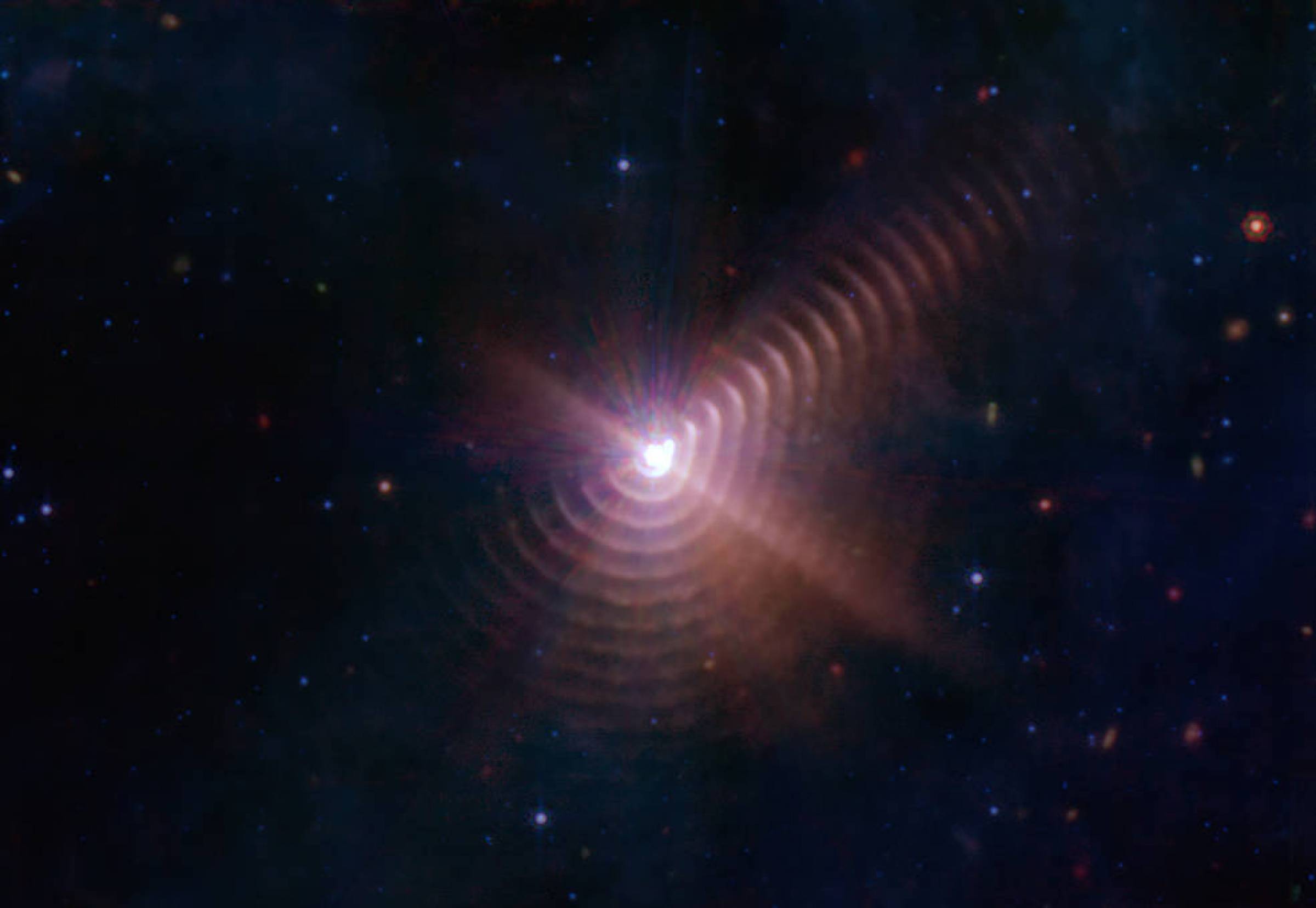 Star Duo forme une «empreinte digitale» dans l'espace, selon Webb de la NASA